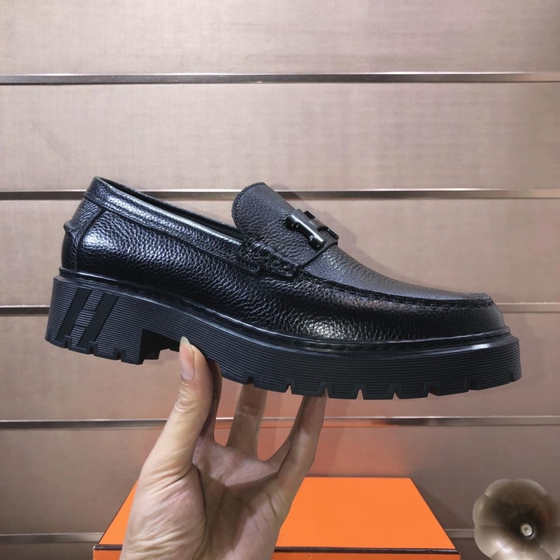 H**mes leather shoes